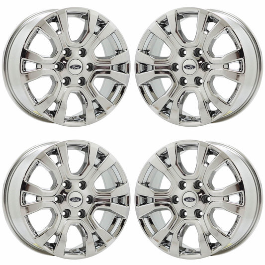 18" Ford Ranger Truck PVD Chrome wheels rims Factory OEM set 10232