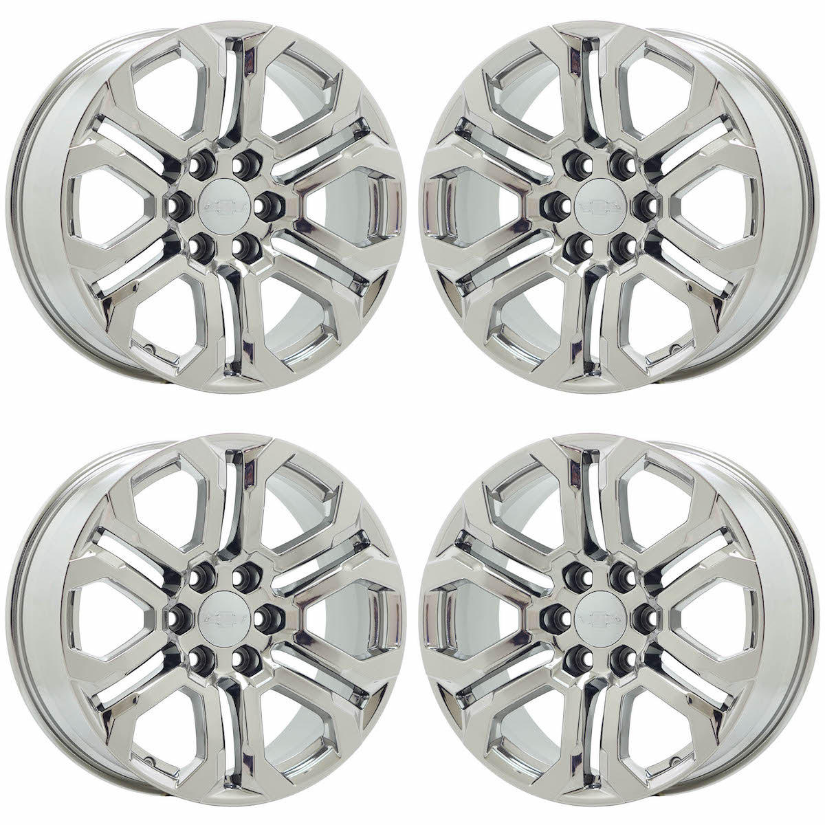 20" Chevy Colorado Truck Bright Chrome wheels rims Factory OEM 95780 EXCHANGE