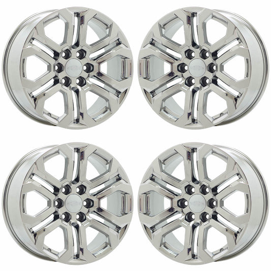 20" Chevy Colorado Truck Bright Chrome wheels rims Factory OEM 95780 EXCHANGE