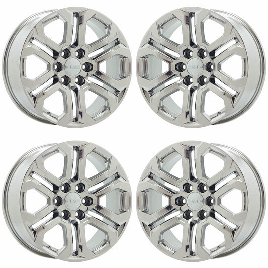 20" GMC Canyon Truck Bright Chrome wheels rims Factory OEM 95780 EXCHANGE