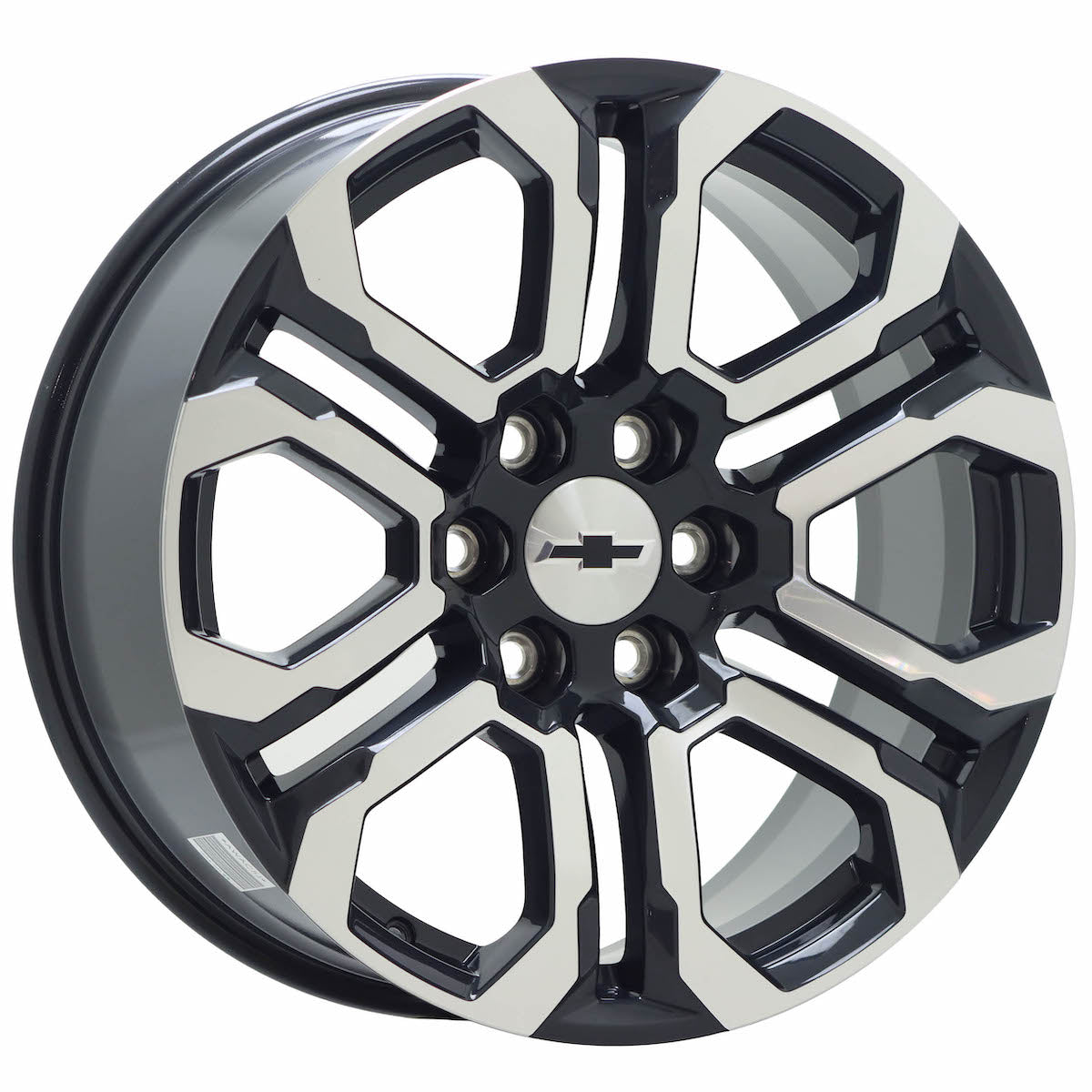 20" Chevrolet Colorado Truck Machined Black wheel rim Factory OEM single 95780