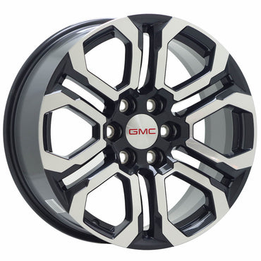 20" GMC Canyon Truck Machined Black wheels rims Factory OEM set 95780