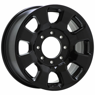 18" Ford F250 F350 SRW Gloss Black wheels rims Factory OEM set 10481