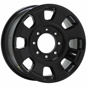 18" Ford F250 F350 SRW Gloss Black wheels rims Factory OEM set 10482