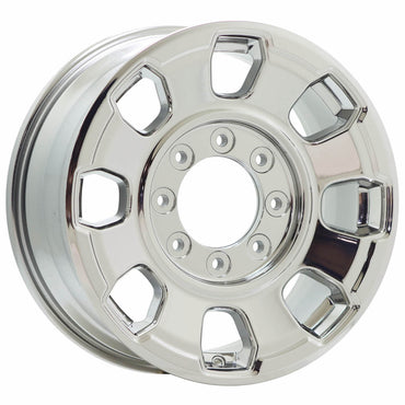 18" Ford F250 F350 SRW Bright Chrome wheels rims Factory OEM set 10482