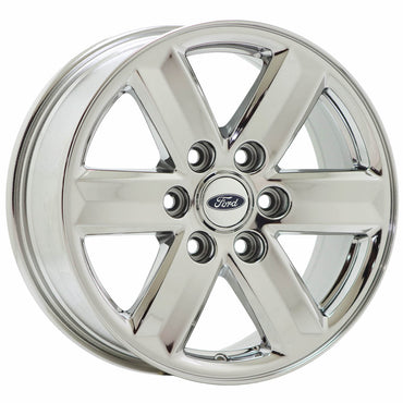 17" Ford F150 Truck Bright Chrome wheels rims Factory OEM set 4 10339