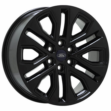 20" Ford F150 Truck Gloss Black wheels rims Factory OEM set 4 10619