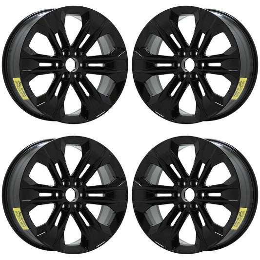 22" Chevrolet EV Blazer Black wheels Factory OEM set 14120 EXCHANGE