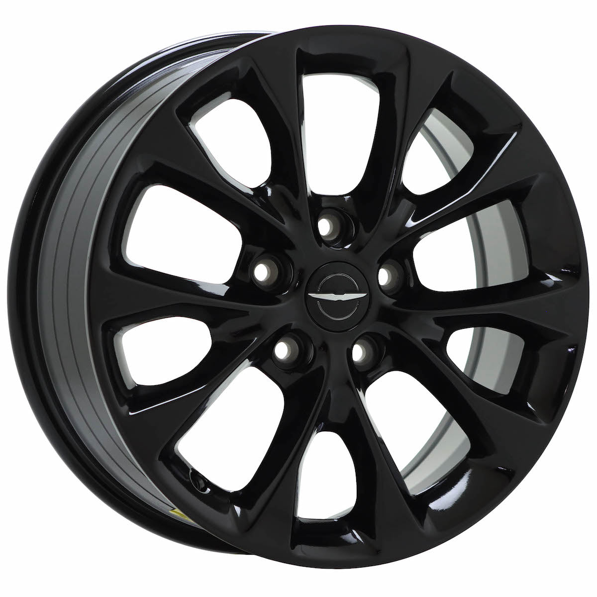 18" Chrysler Pacifica Gloss Black wheels rims Factory OEM set 95052 EXCHANGE