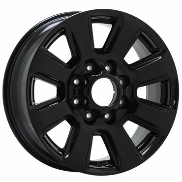 20" Ford F250 F350 SRW Gloss Black wheels rims Factory OEM set 10102 EXCHANGE
