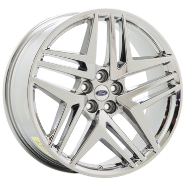 21" Ford Explorer Bright Chrome wheels rims Factory OEM set 95859