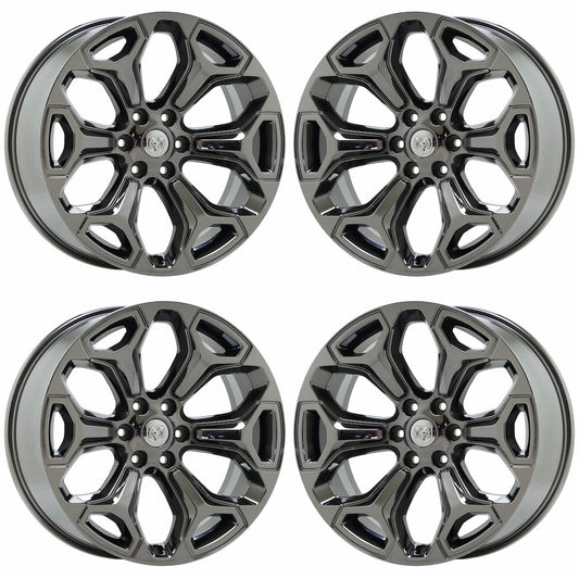 22" Dodge Ram 1500 Truck PVD Hyper Chrome wheels rims Factory OEM 2685 2727