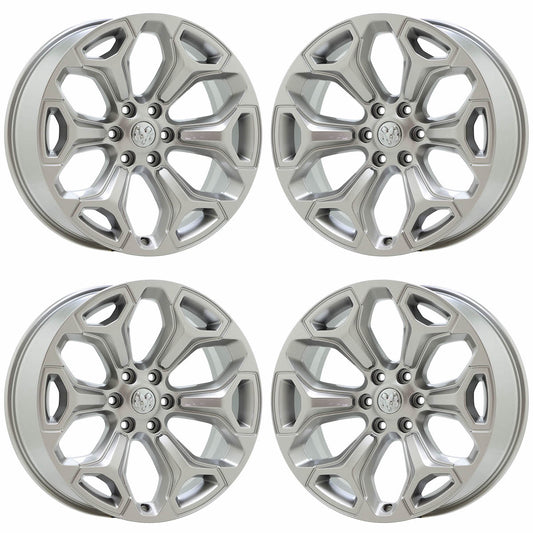 22" Dodge Ram 1500 Truck Satin Chrome wheels rims Factory OEM 2685 2727