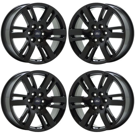 20" Ford Expedition Gloss Black wheels rims Factory OEM set 10441 EXCHANGE