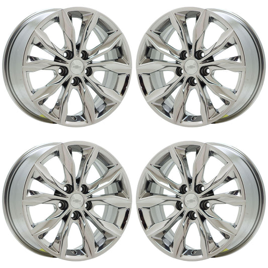 17" Chevrolet Malibu PVD Bright Chrome wheels rims Factory OEM set 5894 EXCHANGE