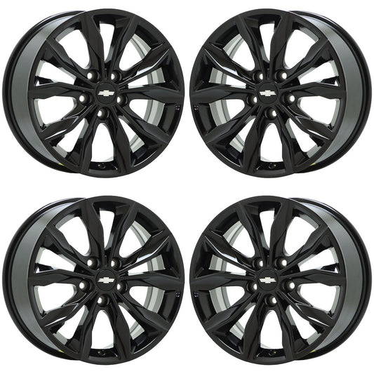 17" Chevrolet Malibu Gloss Black wheels rims Factory OEM set 5894 EXCHANGE