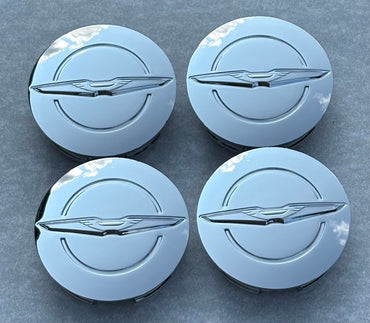 2 1/2" Chrysler 200, 300, Pacifica Chrome Center Cap #1LB74TRMAB set