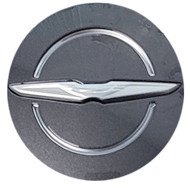 2 1/2" Chrysler Pacifica OEM Center Cap Charcoal #7BB95WASAA set