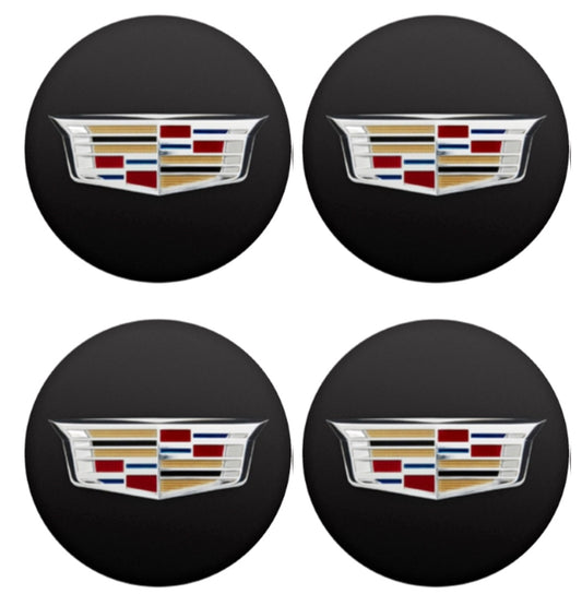 2 5/8" Cadillac ATS, CT4, CT5, CTS, XT4 OEM Center Cap #23368171 set