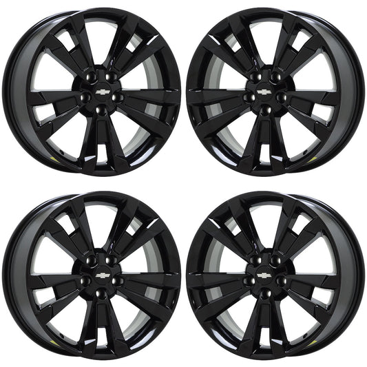 19" Chevrolet Equinox Gloss Black wheels rim OEM set gv112 EXCHANGE