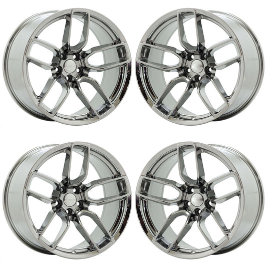 20" Dodge Charger Challenger Bright Chrome wheels Factory OEM 2641 EXCHANGE