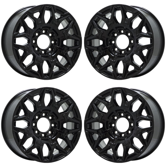 22" GMC Hummer EV Gloss Black wheels rims Factory OEM set 14094 EXCHANGE