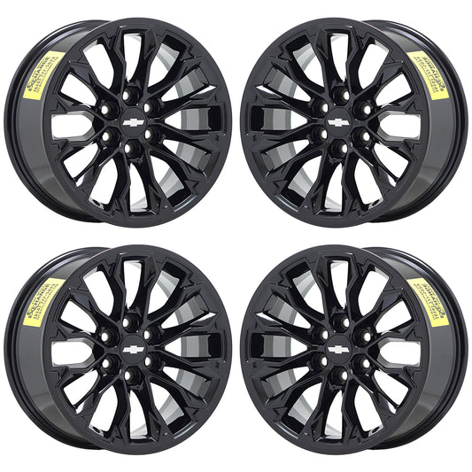 17" Chevy Colorado ZR2 Gloss Black wheels rims Factory OEM set 5891 EXCHANGE