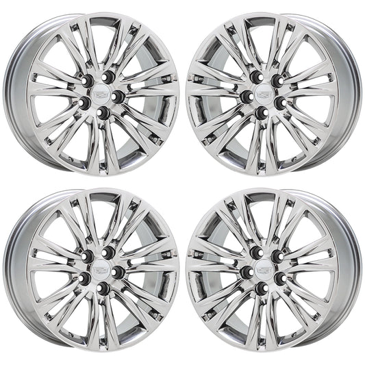19" Cadillac XTS Bright Chrome wheels rims Factory OEM 4818