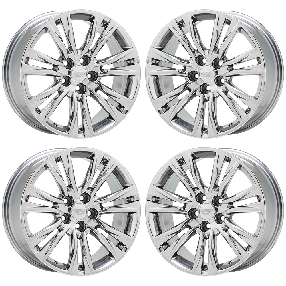 19" Cadillac XTS Bright Chrome wheels rims Factory OEM 4818