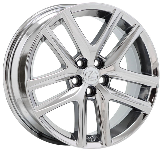17" Lexus CT200 Bright Chrome wheel rim Factory OEM 17" 74298