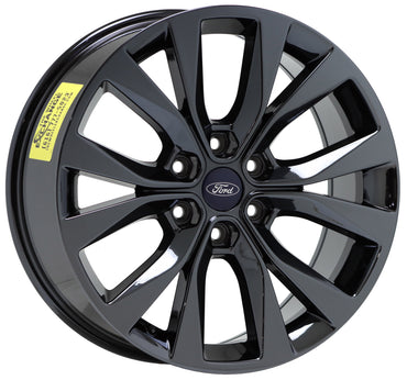 20" Ford F150 Truck Black Chrome wheels rims Factory OEM set 10003