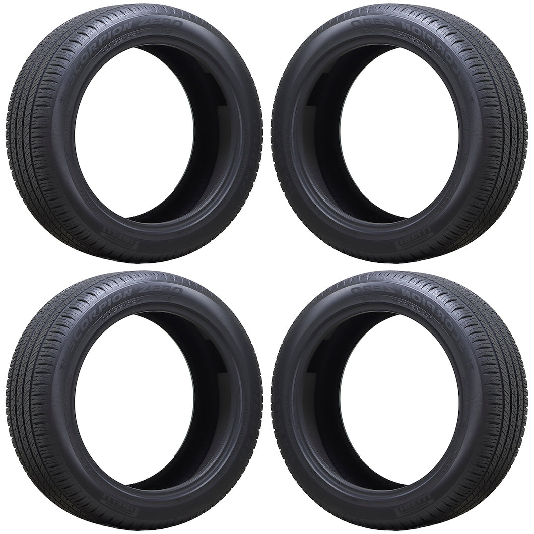 2754521 275/45R21 - 110W Pirelli Scorpion Zero A/S tire set 9/32