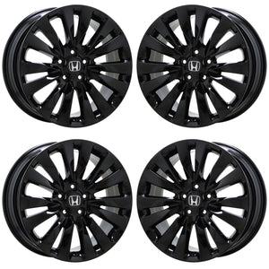 19" Acura RLX Black wheels rims Factory OEM set 71824