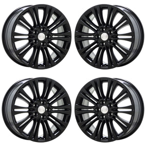 EXCHANGE 18" Buick Verano Black wheels rims Factory OEM set 4112