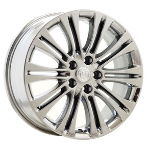 18" Buick Verano PVD Chrome wheels rims Factory OEM set 4112