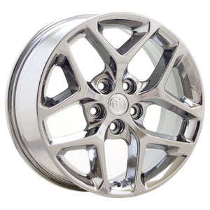 18" Buick Lacrosse Regal PVD Chrome wheels rims Factory OEM set 97464