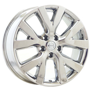 18" Nissan Murano PVD Chrome wheels rims Factory OEM set 62745