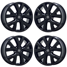 Load image into Gallery viewer, 18&quot; Nissan Murano Black wheels rims Factory OEM set 62745
