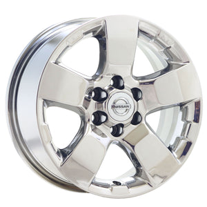 16" Nissan Frontier Xterra PVD Chrome wheels rims Factory OEM set 62510