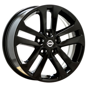 17" Nissan Juke Black wheels rims Factory OEM set 62559