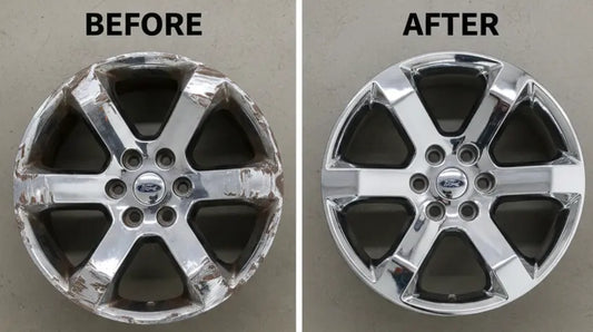 Why The Wheel Exchange is the Best Choice for Your PVD Chrome Ford F-Series Wheel Repair