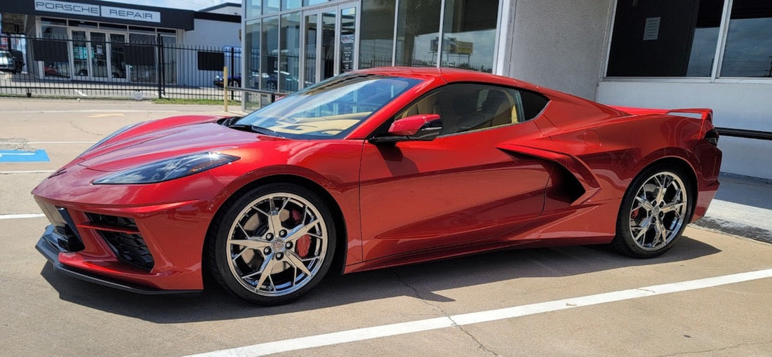 Transform Your Ride: C8 Chrome Wheel Magic!