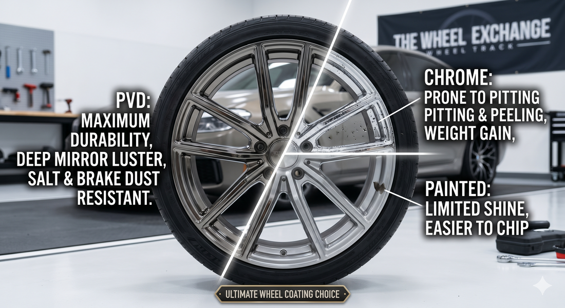 Why PVD Coating Outperforms Other Wheel Finishes