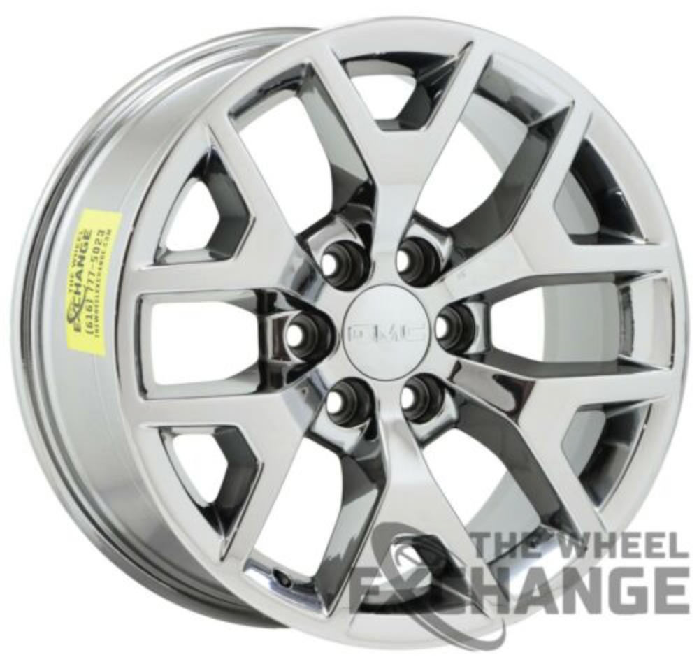 GMC Premium Factory OEM Wheels Rims Stock Replacement Chrome Black ...