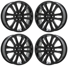 Load image into Gallery viewer, 20&quot; GMC Acadia Gloss Black wheels rims Factory Original OEM set 5800

