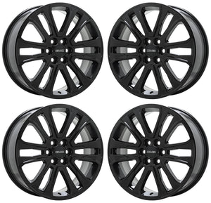 20" GMC Acadia Gloss Black wheels rims Factory OEM Original set 5800 EXCHANGE
