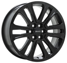 Load image into Gallery viewer, 20&quot; GMC Acadia Gloss Black wheels rims Factory Original OEM set 5800
