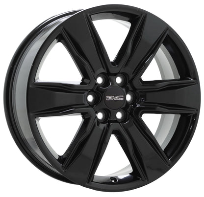 20" GMC Acadia Gloss Black wheels rims Factory Original OEM set 5799 EXCHANGE