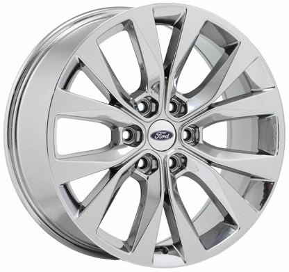 20" Ford F150 Truck Bright Chrome wheels rims Factory OEM set 4 10003