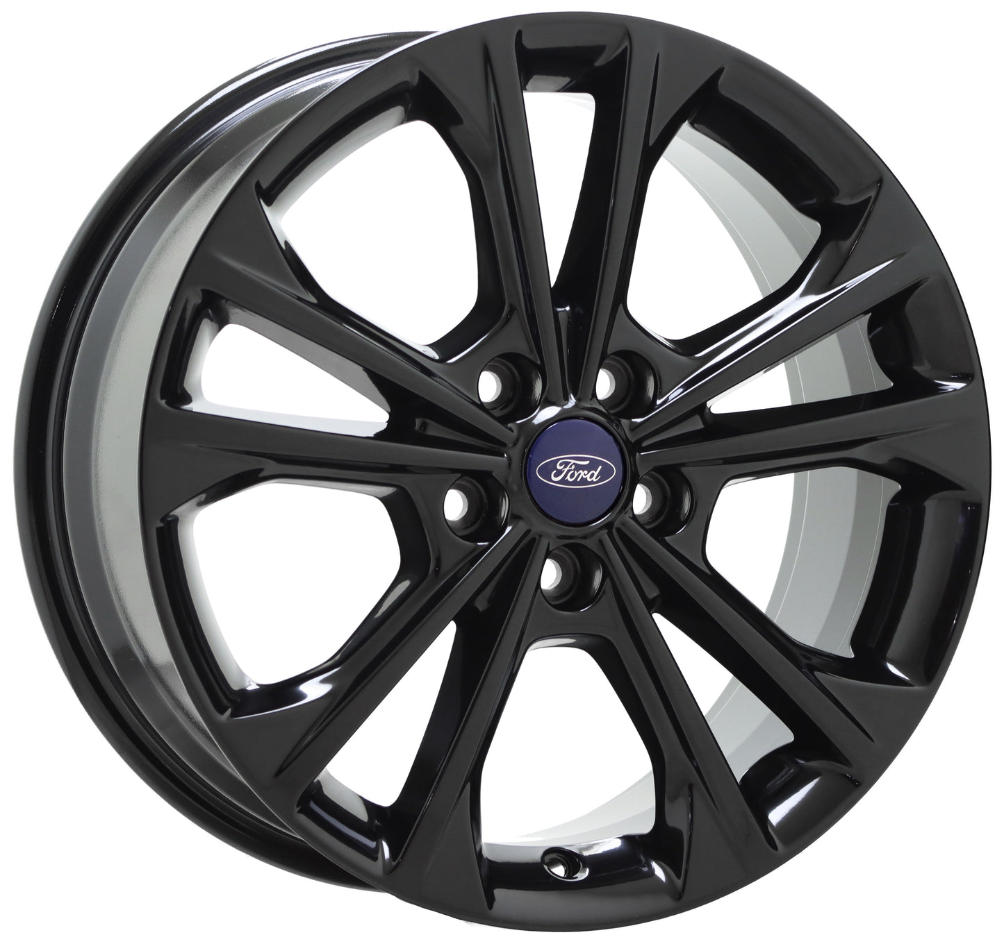 17" Ford Escape Gloss Black wheels rims Factory OEM Original set 10108